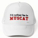 I'd Rather Be In Muscat hats by Rep_Yo_City I'd Rather Be In Muscat hats