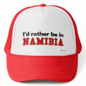 I'd Rather Be In Namibia hats by Rep_Yo_City I'd Rather Be In Namibia hats