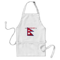 I'd Rather Be In NEPAL aprons by flagshirt I'd Rather Be In NEPAL aprons