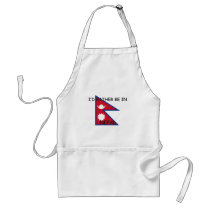 I'd rather be in Nepal aprons by flagshirt I'd rather be in Nepal aprons