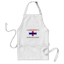 I'd Rather Be In NETHERLANDS ANTILLES aprons by flagshirt I'd Rather Be In NETHERLANDS ANTILLES aprons