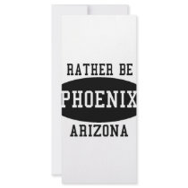 I'd Rather Be in Phoenix Customized Rack Card