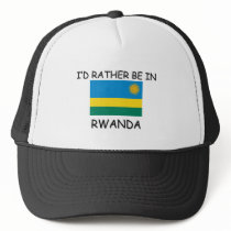 I'd rather be in Rwanda hats