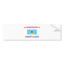 I'd Rather Be In SAINT LUCIA Bumper Stickers