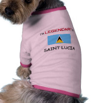 I'd Rather Be In SAINT LUCIA pet clothing by flagshirt I'd Rather Be In SAINT LUCIA pet clothing