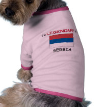 I'd Rather Be In SERBIA pet clothing by flagshirt I'd Rather Be In SERBIA pet clothing