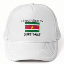 I'd rather be in Suriname hats