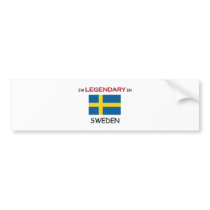 I'd Rather Be In SWEDEN bumper stickers