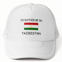 I'd rather be in Tajikistan hats