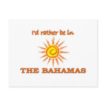 I'd Rather Be in the Bahamas Postcards