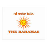 I'd Rather Be in the Bahamas Postcards