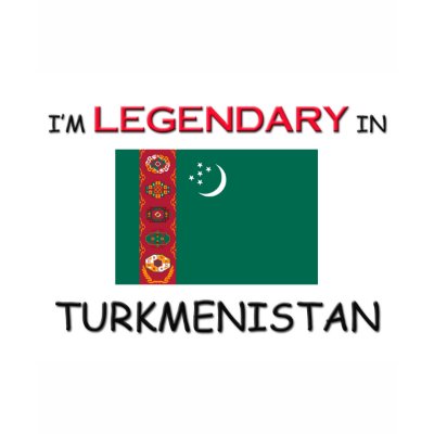 I'd Rather Be In TURKMENISTAN T Shirt by flagshirt