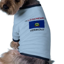 I'd Rather Be In VERMONT pet clothing by flagshirt I'd Rather Be In VERMONT pet clothing