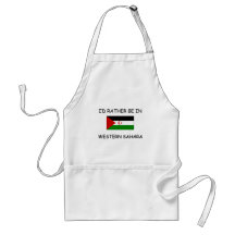 I'd rather be in Western Sahara Apron