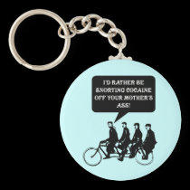 I'd Rather Be... keychains