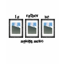 I'd rather be making music T-Shirt