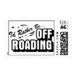 I'd Rather Be Off-Roading Stamp