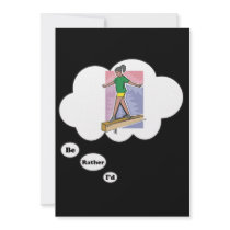 I'd rather be on a Balance Beam Custom Announcement