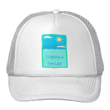 I'd Rather Be on Torch Lake Cap Mesh Hats
