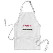 I'd Rather Be Orienteering Apron