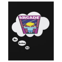 I'd rather be playing Arcade Games 2 Custom Flyer