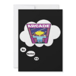 I'd rather be playing Arcade Games 2 Invitation