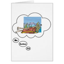 i'd rather be playing Bagpipes Greeting Cards