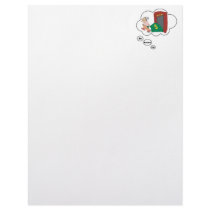 I'd rather be playing Bingo 3 Letterhead Design