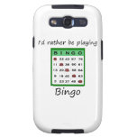 I'd rather be playing bingo (card) galaxy s3 cover