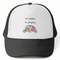 I'd rather be playing bingo trucker hats
