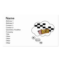 I'd rather be playing Chess 2 Business Card Templates