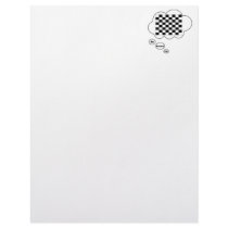 I'd rather be playing Chess 3 Letterhead Template