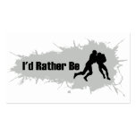 I'd Rather Be Playing Football Business Card