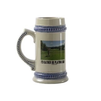 I'd Rather Be Playing Golf (Golfer On Golf Course) mug