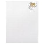 i'd rather be playing Harp 2 Customized Letterhead