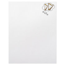 i'd rather be playing Harps 2 Custom Letterhead