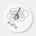 i'd rather be playing Lute 2 Refrigerator Magnets