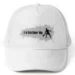 I'd Rather Be Playing Ping Pong hats