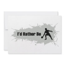I'd Rather Be Playing Ping Pong Personalized Announcement