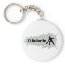 I'd Rather Be Playing Ping Pong Keychains