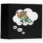 I'd rather be playing Rugby 2 3 Ring Binders