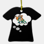 I'd rather be playing Rugby 2 Christmas Ornament