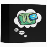 i'd rather be playing Tape Player 3 Ring Binders
