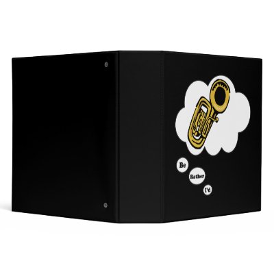 i'd rather be playing Tuba 2 Binders Zazzle_binder i'd rather be playing Tuba 2 Binders Zazzle_binder
