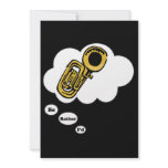 i'd rather be playing Tuba 2 Custom Invitations