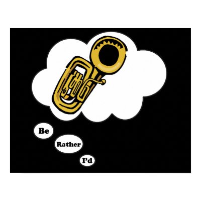 i'd rather be playing Tuba 2 Print Zazzle_print i'd rather be playing Tuba 2 Print Zazzle_print