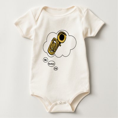 i'd rather be playing Tuba 2 Shirts Zazzle_shirt