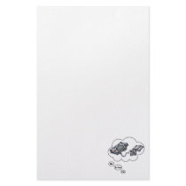 I'd rather be playing Video Games 2 Stationery Paper