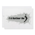 I'd Rather Be Playing Volleyball (Female) Invitations