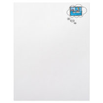 I'd rather be playing Water Polo 3 Customized Letterhead